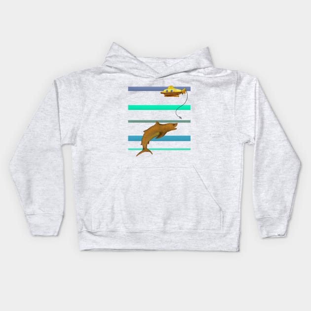 The Aquatic Life Kids Hoodie by Aux_Design